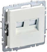 фото Розетка компьютерная IEK BR-K20-2-K36
