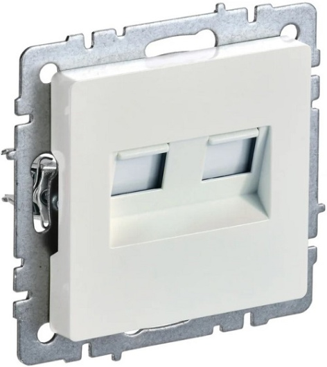 фото Розетка компьютерная двойная IEK BR-K20-2-K36 в Перми