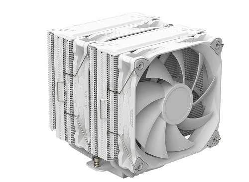 

Кулер PentaWave Z06D White PW-Z06D-WH LGA115X/1200/1700/20XX /AM4/AM5 (TDP 270W, 2*120mm PWM, 600-1950RPM, 12-32,6dBa), Z06D White
