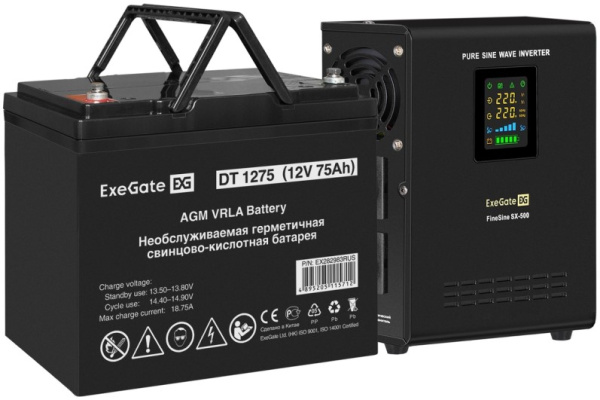 фото Комплект  Exegate FineSine SX-500.LCD.AVR.2SH в Омске