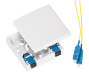 фото Абонентская розетка NikoMax NMF-WO02SCAS2-CS-WT