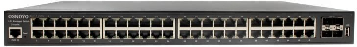 

Коммутатор управляемый OSNOVO SW-48G4X-L2, SW-48G4X-L2