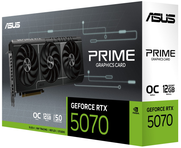 фото Видеокарта ASUS GeForce RTX 5070 PRIME OC (PRIME-RTX5070-O12G) в Екатеринбурге