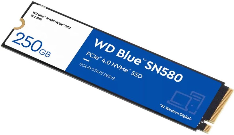 

Накопитель SSD M.2 2280 Western Digital WDS250G3B0E 250GB, 4000/2000MB/s, PCIe 4.0 x4, NVME, 3D NAND TLC, 240K/470K IOPS, WDS250G3B0E