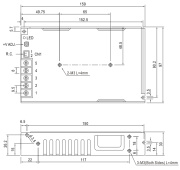 фото Преобразователь Mean Well RSP-75-12