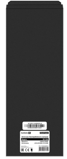 фото Комплект  Exegate SineTower SZ-1500.LCD.AVR.2SH.1C13.USB в Уфе