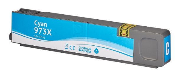 фото Картридж струйный Sakura F6T81AE (№973X Cyan) в Волгограде