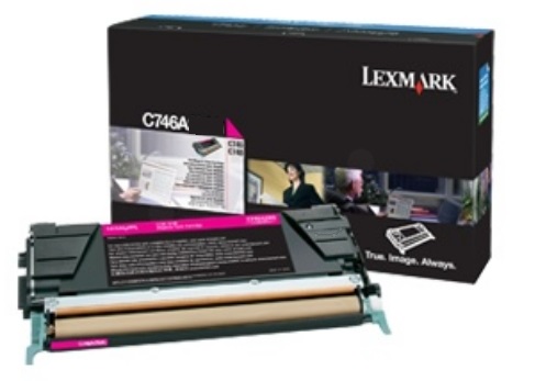 

Картридж Lexmark C746A3MG с пурпурным тонером C74x Magenta Toner Cartridge Standard Corporate, C746A3MG