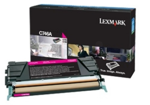 Изображение товара Картридж Lexmark C746A3MG для лазерных принтеров и МФУ