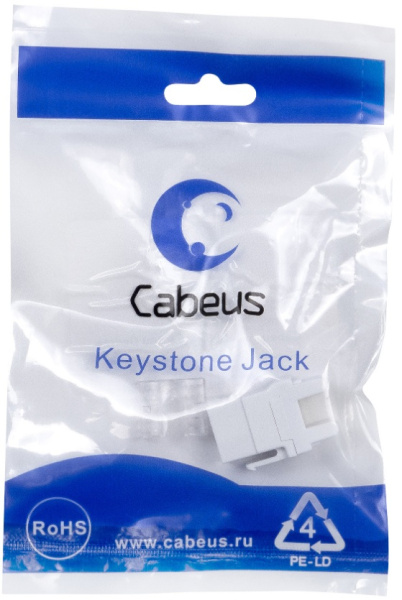 фото Модуль  Cabeus KJ-RJ45-Cat.6-180