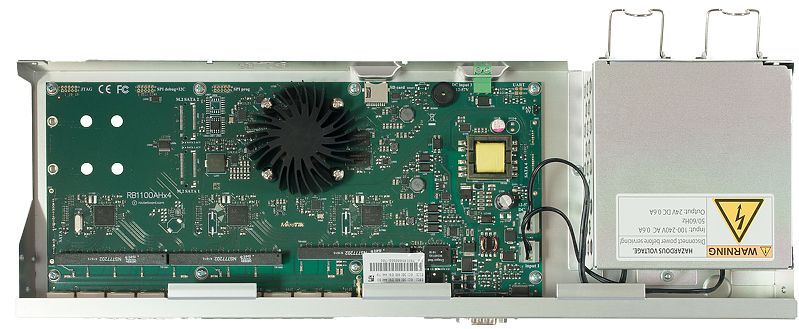 

Маршрутизатор Mikrotik RB1100AHx4 13-портовый маршрутизатор, оснащен 4-ядерным процессором Cortex A15 1.4 ГГц, RB1100AHx4