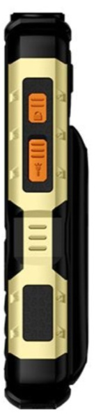 фото Мобильный телефон  BQ 2430 Tank Power Black+Gold в Уфе