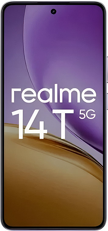 

Смартфон Realme 14T 5G 8/128GB RMX5078 (8+128) PURPLE фиолетовый, 14T 5G 8/128GB
