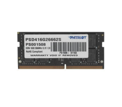 фото Модуль памяти SODIMM DDR4 16GB Patriot Memory PSD416G26662S в Волгограде
