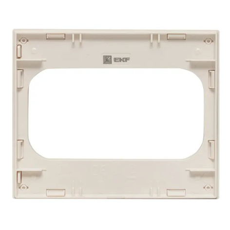 фото Рамка для двойной розетки  EKF EYM-G-304-10 в Челябинске