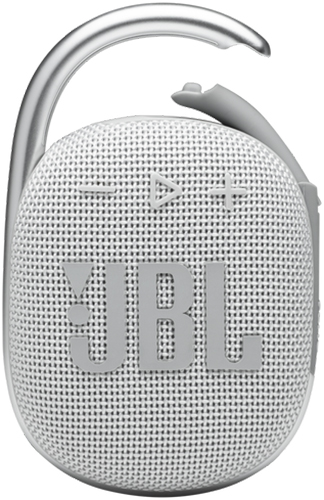

Портативная акустика 1.0 JBL Clip 4 белая 5W BT 15м 500mAh, Clip 4