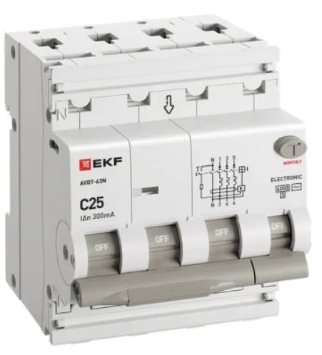 фото Автомат дифференциальный EKF D63N46E25C300 в Санкт-Петербургe