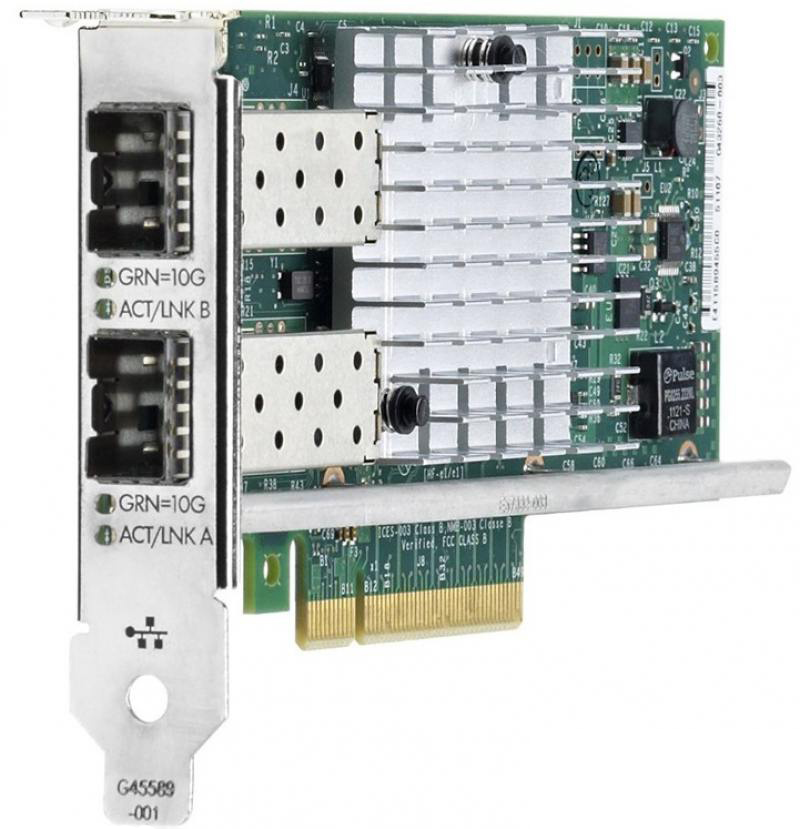 

Сетевая карта HPE 727055-B21 Ethernet 10Gb 2-port 562SFP+ Adapter, 727055-B21