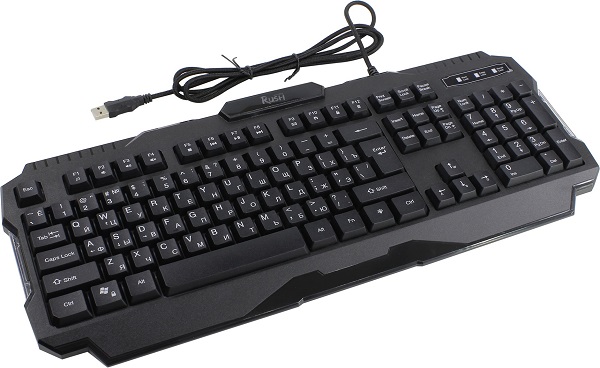

Клавиатура SmartBuy RUSH Warrior 308 SBK-308G-K игровая, USB, черная, RUSH Warrior 308