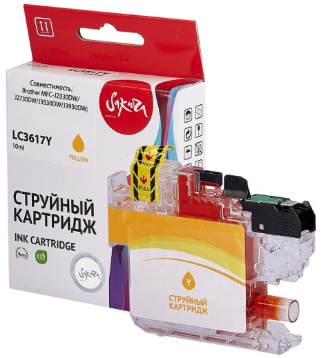 фото Картридж струйный Sakura LC3617Y в Волгограде
