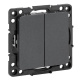 фото Переключатель двухклавишный  EKF EZV10-023-10 в Омске
