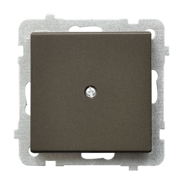 

Заглушка Ospel Z-1R/m/40 шоколадный металлик, Z-1R/m/40