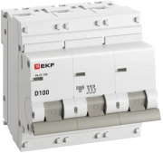 фото Автоматический выключатель EKF mcb47100-3-100D-pro
