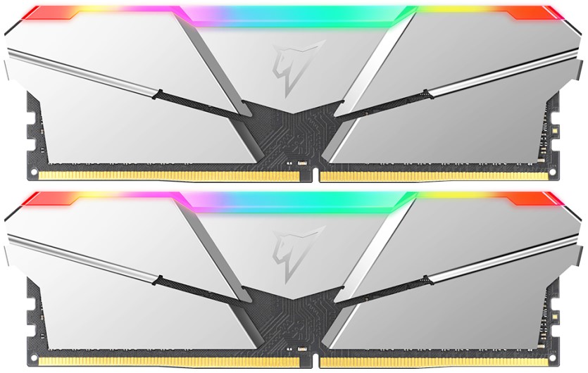 

Модуль памяти DDR5 32GB (2*16GB) Netac NTSRD5P48DP-32S 4800Mhz, RGB, CL40, Silver, NTSRD5P48DP-32S