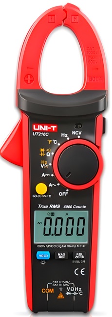 

Токовые клещи UNI-T UT216C 13-1077, UT216C