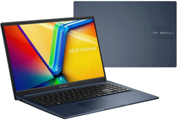 фото Ноутбук ASUS VivoBook X1504VA-BQ5683 15.6" (Intel Core i3, 8Гб DDR4, SSD 256 Гб, UHD Graphics, Без ОС) Синий [90NB13Y1-M03UE0]
