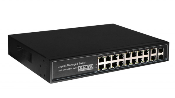 фото Коммутатор PoE OSNOVO SW-8182/L(300W) в Уфе