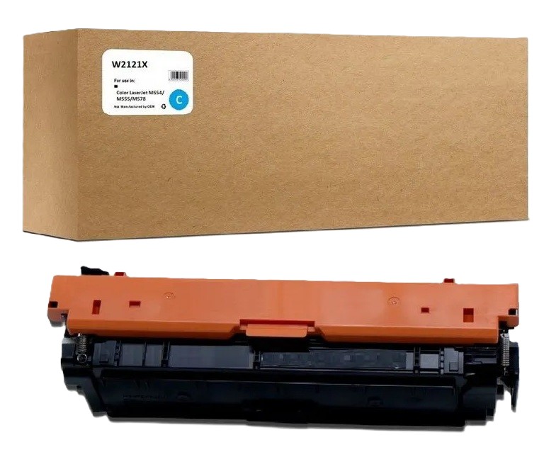 

Картридж SuperFine W2121X SF-W2121X(СЧ) для HP LJ Enterprise M554/555/578 10K Cyan С ЧИПОМ, W2121X