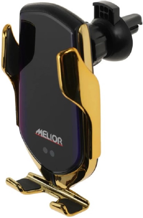 

Держатель автомобильный Wiiix Melior CW-63V-G магнитный беспров. з/у. золотистый для смартфонов, Melior CW-63V-G
