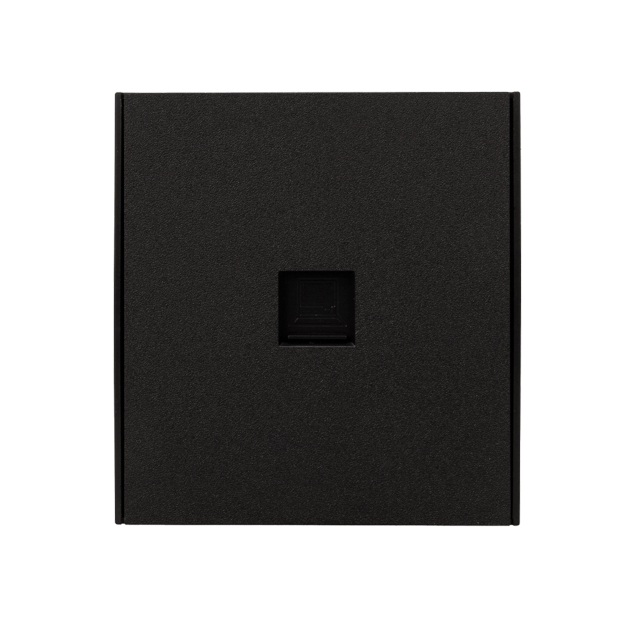

Компьютерная розетка KRANZ KR-78-0724-5 MIELE STRONG RJ45 кат6 с/у антрацит, KR-78-0724-5