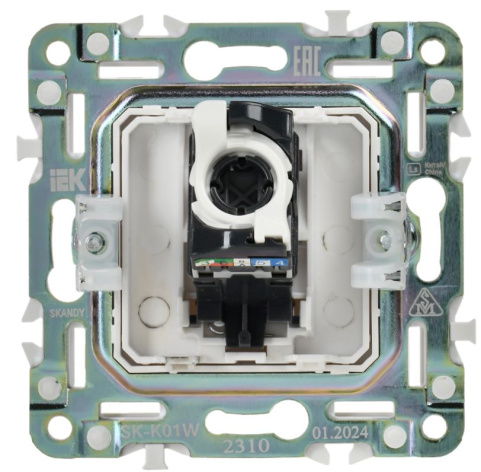 фото Розетка компьютерная  IEK SK-K10-1-K01 в Самаре