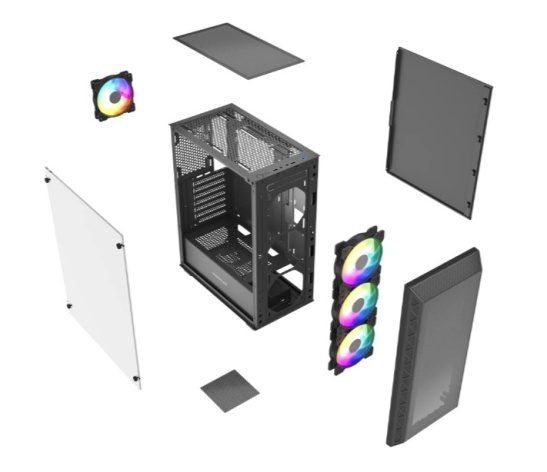 фото Корпус ATX Powercase CMSB-A4 в Смоленске