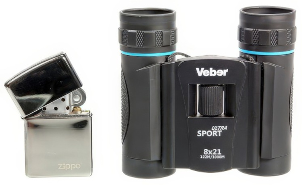 фото Бинокль  Veber БН 8*21 Ultra Sport