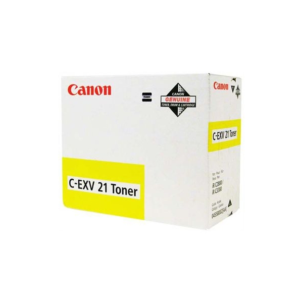 

Картридж Canon C-EXV21 0455B002 для iRC-2380/2880/3080/3380/3580 yellow, C-EXV21