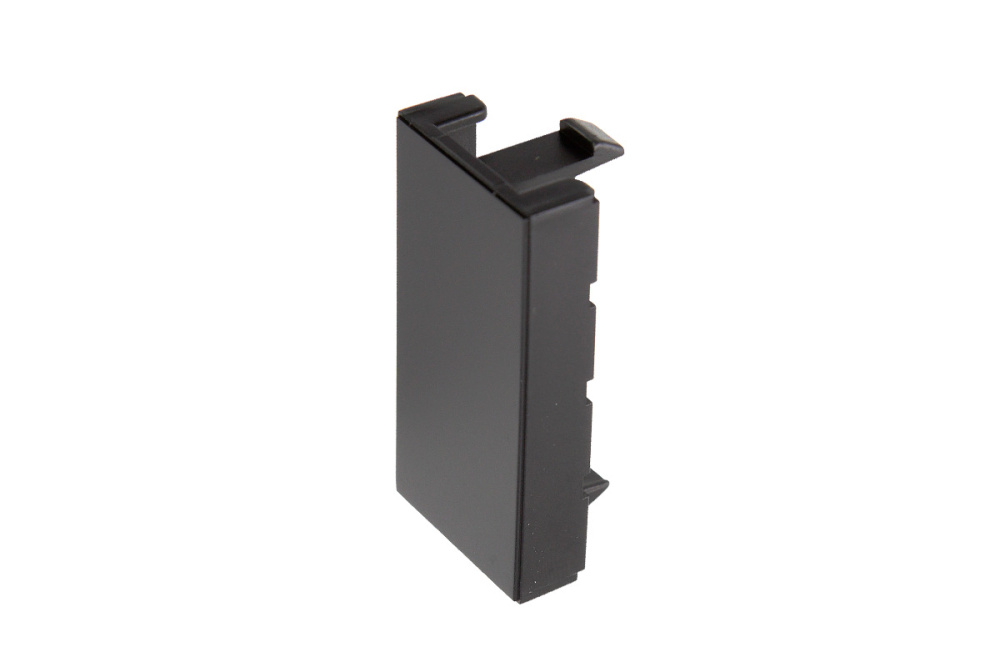 

Заглушка Eurolan 16A-00-00GS 45x22,5 мм, графитовый черный, 16A-00-00GS