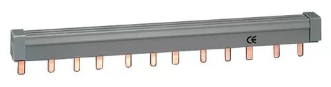 

Шина Legrand 404945 гребенчатая 4п 56 модулей 16мм.кв зубья, 404945