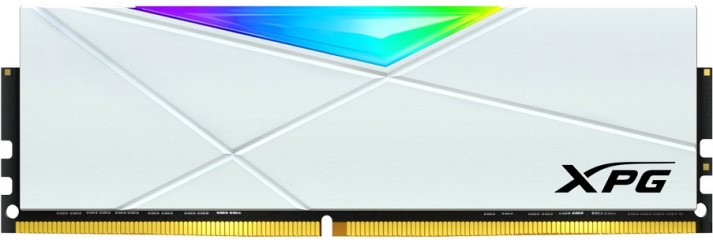

Модуль памяти DDR4 16GB ADATA AX4U320016G16A-SW50 XPG SPECTRIX D50 RGB white PC4-25600 3200MHz CL16 радиатор 1.35V RTL, AX4U320016G16A-SW50