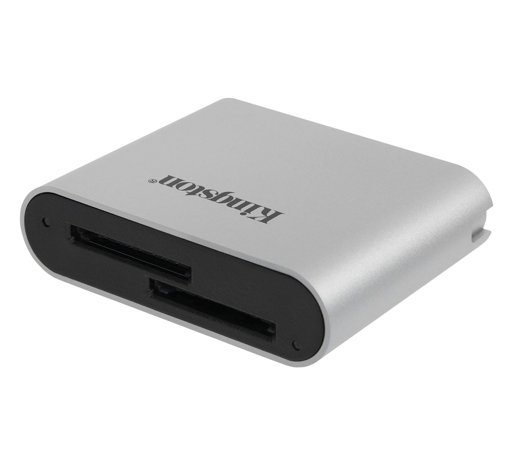 

Док-станция Kingston WFS-SD USB3.2 Gen1 Dual-Slot SDHC/SDXC UHS-II Card Reader, WFS-SD