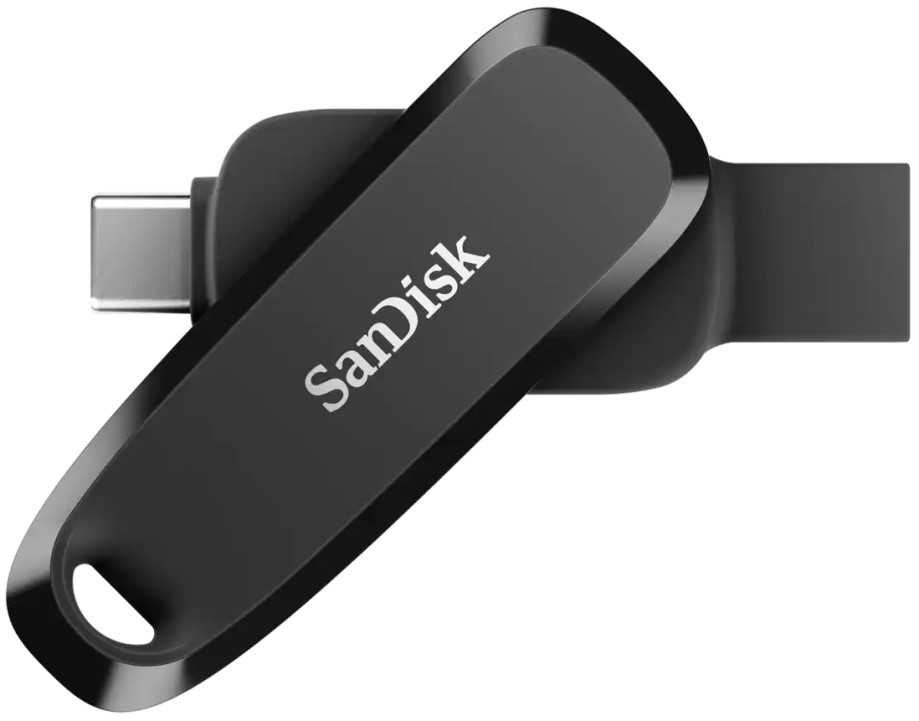 

Накопитель USB 3.2 64GB SanDisk SDDDC6-064G-G46 черный, Type-C, SDDDC6-064G-G46
