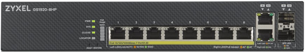 фото Коммутатор управляемый ZYXEL GS1920-8HPV2-EU0101F в Омске