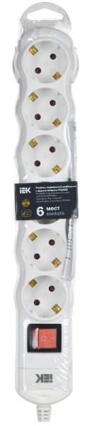 фото Колодка удлинителя  IEK WYP10-D-KP-16-06-ZKS-K01 в Ростове-на-Дону
