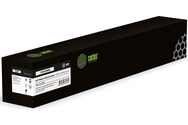 

Картридж Cactus CS-MC2000BK лазерный 842454 черный (18000стр.) для Ricoh M C2000, CS-MC2000BK