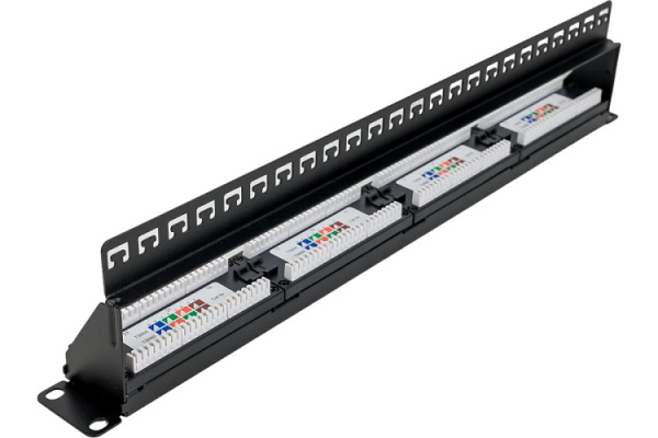 фото Патч-панель  NikoMax NMC-RP24UD2-ES-1U-BK в Волгограде