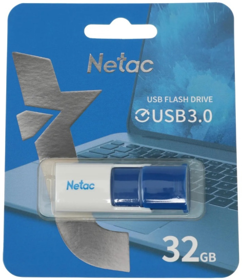 фото Накопитель USB 3.0 32GB Netac NT03U182N-032G-32BL в Волгограде