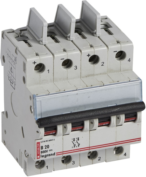 Изображение товара Автоматический выключатель Legrand 414429 20 А IP20 серия DX³