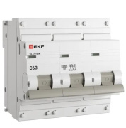 фото Автоматический выключатель EKF mcb47100m-3-63C-pro